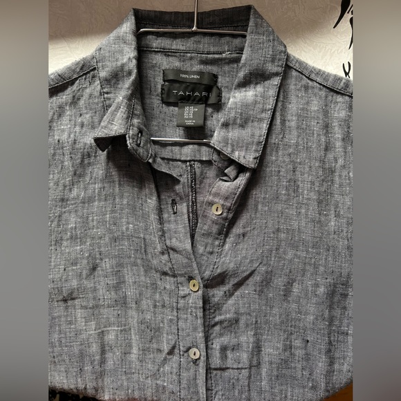 Tahari linen dress - Picture 3 of 5